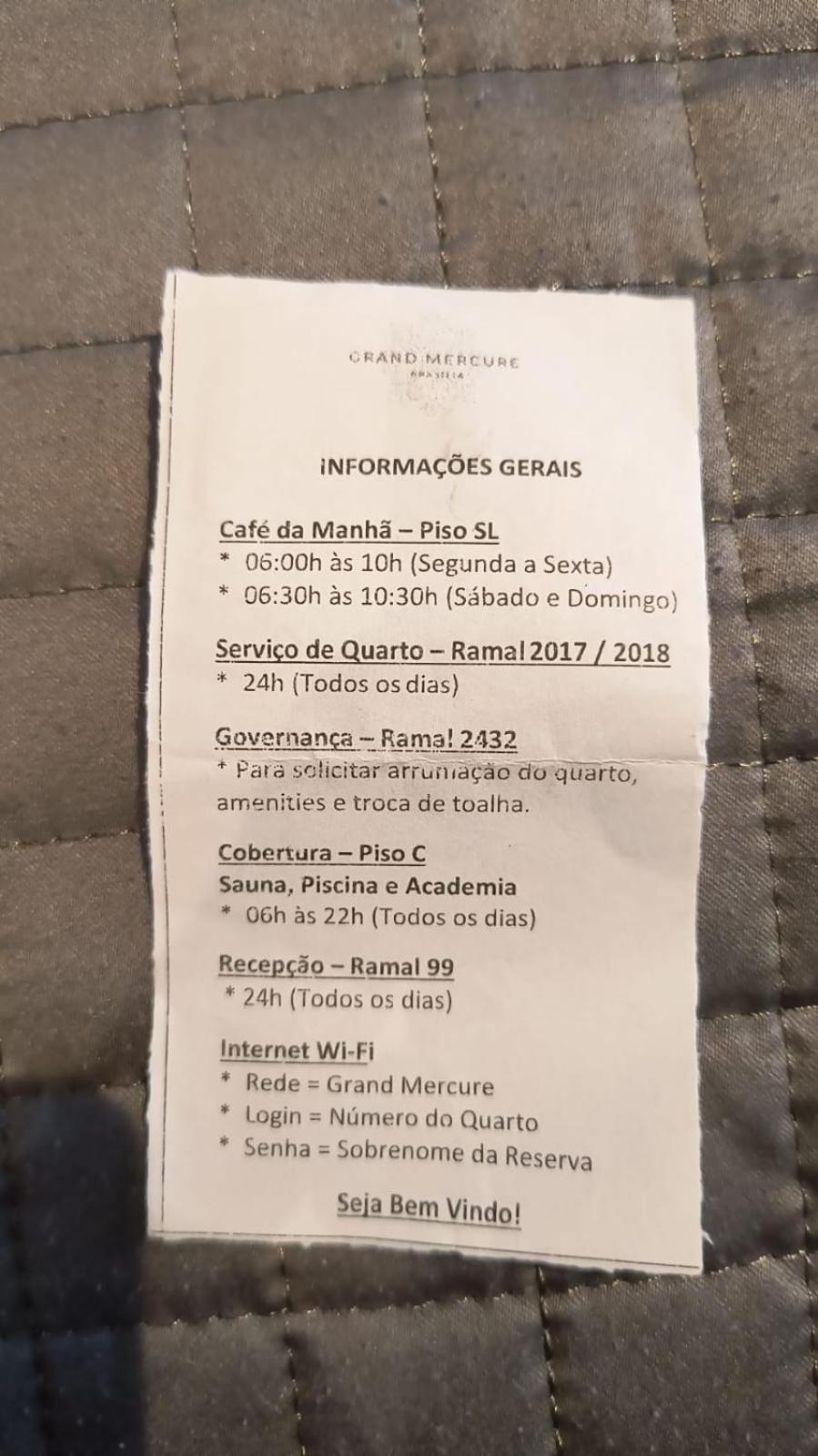 Hotel Grand Mercure Flat Particular Com Varanda, Garagem E Wi-Fi บราซิเลีย ภายนอก รูปภาพ