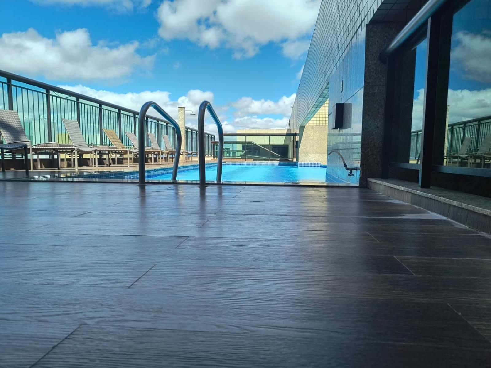 Hotel Grand Mercure Flat Particular Com Varanda, Garagem E Wi-Fi บราซิเลีย ภายนอก รูปภาพ